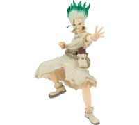 SENKU ISHIGAMI Figura Statua 15cm da DR. Dottor STONE Originale BANPRESTO