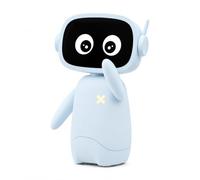 Senling XiaoMu - Robot compagno AI offline (azzurro) | compagnia di psicologia positiva, accompagnamento di musica e video, avvisi di salute consapevoli di sé e supporto benessere