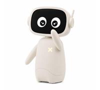 Senling XiaoMu - Robot compagno di intelligenza artificiale offline (crema) | compagnia di psicologia positiva, accompagnamento di musica e video, avvisi di salute consapevoli di sé e supporto benessere