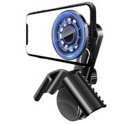 SENLINLIN Supporto Magnetico Auto per MagSafe per Tesla Model 3/Y, 360° Rotabile, Porta Cellulare Auto per Schermo Centrale, Compatibile con iPhone 17 16 15 14 13 12 & Cover MagSafe