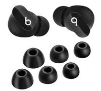 SENLIXIN Cuscinetti Di Ricambio Per Beats Studio Buds/Fit Pro/Studio Buds+, Set Di Cuscinetti In Silicone Nero, 3 Paia (Dimensioni S/M/L)
