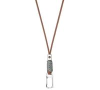 SENLLY Portachiavi Collo per Chiavi, Cellulare, Porta Badge, Design Intrecciato in Paracord Cordino con Ferramenta in Acciaio Inossidabile