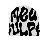 SENMAY Berretto per uomo e donna MEA Culpa Y2K Knit Beanies caldo cappello invernale per regali, bianco, taglia unica