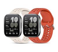 SenMore 2 Pezzis Silicone Cinturino Compatibile con Amazfit Bip 6/Bip 5/Amazfit Balance/Amazfit Cheetah/Amazfit Cheetah Pro, 22mm Sportivo Braccialetto di Ricambio per Amazfit Bip 6/5.(No host)