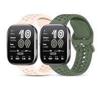 SenMore 2 Pezzis Silicone Cinturino Compatibile con Amazfit Bip 6/Bip 5/Amazfit Balance/Amazfit Cheetah/Amazfit Cheetah Pro, 22mm Sportivo Braccialetto di Ricambio per Amazfit Bip 6/5.(No host)