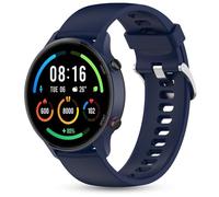 SenMore 22mm Cinturino in Silicone di Ricambio per Xiaomi Watch S1/S2/S3/S4/S1 Pro/S1 Active/2/2 Pro/Xiaomi Mi Watch Color Sport - Sportiva Strap per Uomini e Donne.(No host)