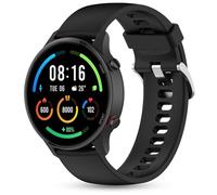 SenMore 22mm Cinturino in Silicone di Ricambio per Xiaomi Watch S1/S2/S3/S4/S1 Pro/S1 Active/2/2 Pro/Xiaomi Mi Watch Color Sport - Sportiva Strap per Uomini e Donne.(No host)