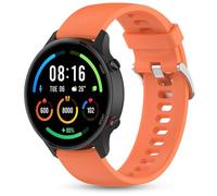 SenMore 22mm Cinturino in Silicone di Ricambio per Xiaomi Watch S1/S2/S3/S4/S1 Pro/S1 Active/2/2 Pro/Xiaomi Mi Watch Color Sport - Sportiva Strap per Uomini e Donne.(No host)