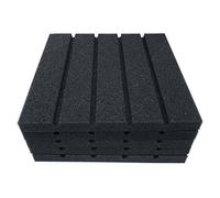 Senmubery 6 acustici Recording Studio in schiuma spessa assorbimento della luce acustica