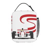 Senna The Legend Borse Da Pranzo Isolate Per L'ufficio Scolastico Ayrton Senna Racing Borsa Per La Conservazione Degli Alimenti Dispositivo Di Raffreddamento Portatile Scatole Termiche Per Il Pranzo