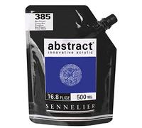 Sennelier Abstract Acrylic 500ml Pouch, Primary Blue, (10-121521-385)