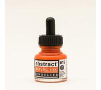 Sennelier Abstract Acrylic Ink 30 ML Rosso di CADMIO Arancio 615
