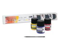 Sennelier Abstract Acrylic Ink - Set 6 x 12 ml, colore: grafite