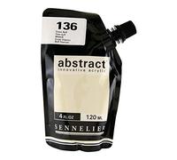 Sennelier : Abstract Acrylic Paint : 120ml : Satin : Titanium Buff
