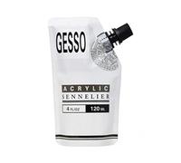 Sennelier Gesso - Sacchetto acrilico bianco, 120 ml