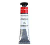 Sennelier Gouache extra fine 21 ml S2 French Vermilion Hue | Ideale per carta per acquerello, blocchi di supporti misti, tela con primer con pennelli a guazzo, strumenti per acquerelli, inchiostri e