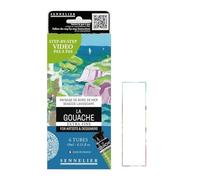 Sennelier gouache extra-fine 6 tubi 10ml, tema mare e 1 carta