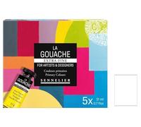 Sennelier gouache extra-fine Cofanetto 5 tubi 21 ml