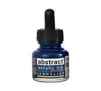Sennelier, inchiostro acrilico astratto, 30 ml, blu cinese