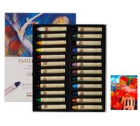 Sennelier Pastels Oil 24 Colours Landscape e 1 Cartolina