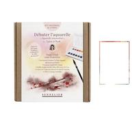 Sennelier Pittura Acquerello. SET DECOUVERTE - Ondine di Peretti + pennello e 1 carta