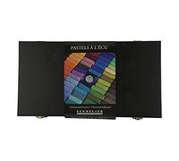 Sennelier Scatola nera scatola di pastelli metà morbido 120 scatola nera insieme di 120 pastelli mezzo più