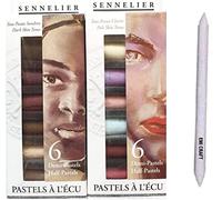 Sennelier set 12 pastelli metà morbidi RITRATTO