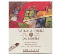 Sennelier Set di pastelli a olio in cartone, 24 pezzi (confezione da 1), natura morta