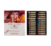 Sennelier Set di pastelli a olio in cartone, 24 pezzi (confezione da 1), ritratto
