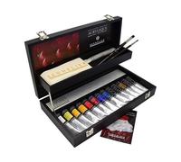Sennelier Set di pittura acrilica extrafine in valigetta di legno