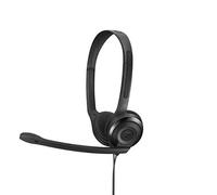 Sennheiser 5 Chat Cuffia a Filo per PC, 1 x ingresso jack 3.5 mm, Nero - NUOVO