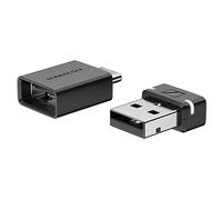 Sennheiser Dongle Bluetooth BTD 600 Adattatore USB-A/USB-C con Codec Audio AptX per un Suono Stabile e di Qualità, per Ascoltare Musica, Effettuare Chiamate e Guardare Video