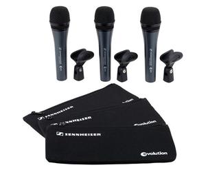 Sennheiser E835 Pack3 Microfono Pro dinamico, cablato per voce, parlato e live