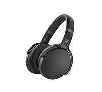Sennheiser Cuffie wireless Bluetooth 5.0 Hd 450Bt con cancellazione attiva del rumore - Durata della batteria di 30 ore, ricarica rapida USB C, pulsante assistente virtuale, pieghevole, nero