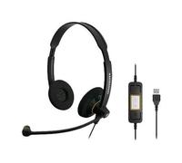 SENNHEISER IMPACT SC 60 USB ML CUFFIE AD ARCHETTO CON MICROFONO COLORE NERO
