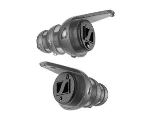Sennheiser Inserti auricolari SoundProtex - Protezione dell'udito riutilizzabile con 2 filtri intercambiabili - Suono ad alta fedeltà a un livello di volume sicuro - Nero