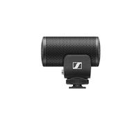 Sennheiser MKE 200, microfono direzionale da montare sulla videocamera con connettori TRS e TRRS da 3,5 mm per DSLR, mirrorless e mobile, 508897