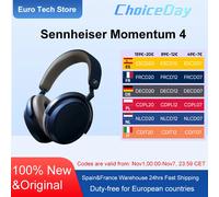 Sennheiser Momentum 4 cuffie Wireless Bluetooth 5.2 sistema di conversione adattivo con cancellazione del rumore 42mm 60 ore di durata della batteria