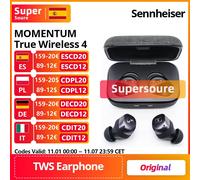 Sennheiser MOMENTUM True Wireless 4 Cancellazione adattiva del rumore ANC Personalizzazione del suono lossless Bluetooth5.4 IP54 Auricolari