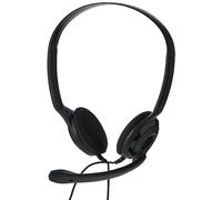 Sennheiser PC 5 Chat - Cuffie per comunicazione Internet, E-Learning e Gaming - Microfono a cancellazione del rumore, per gioco casual, leggero, alto comfort, minimalista, nero