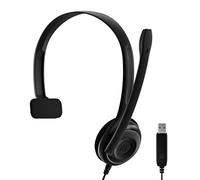 Sennheiser PC7 Cuffia monoaurale microfonica PC USB, nero