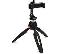 Sennheiser Pro Mobile Kit Con Manfrotto Pixi Mini Treppiede E Morsetto Smartphone Per Cellulari, Nero, 509265