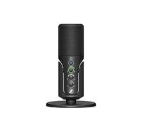 Sennheiser Profile Microfono USB con supporto da tavolo - Design Plug & Play, ideale per podcasting e streaming, capsula condensatore cardioide, cavo USB-C 1,2m - Nero (700065)