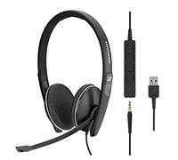 Sennheiser SC 165 - Cuffie USB mono 508317, Nero