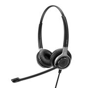 Sennheiser SC 665 USB Stereofonico Padiglione auricolare Nero, Grigio cuffia e auricolare