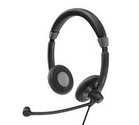 Sennheiser SC 75 USB MS 3,5 mm Stereofonico Padiglione auricolare Nero cuffia e auricolare