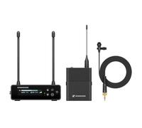 Sennheiser Sistema microfonico digitale portatile wireless UHF con lavalier omnidirezionale ME2 set EW-DP ME2 (R1-6), Nero (700011)