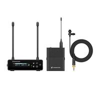 Sennheiser Sistema microfonico digitale portatile wireless UHF con lavalier omnidirezionale ME2 set EW-DP ME2 (R4-9), Nero (700012)
