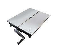 SENO & SENO Macchina Taglia Formaggio a Filo Manuale | Taglio Professionale di Tutti i Tipi di Formaggi | Forma Intera | Filo armonico e Piano in Acciaio Inox