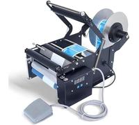 SENODON Etichettatrice per bottiglie ad alta velocità, etichettatrice per contenitori rotondi, offre un'applicazione rapida 30 volte al minuto. Progettata bottiglie rotonde in vetro